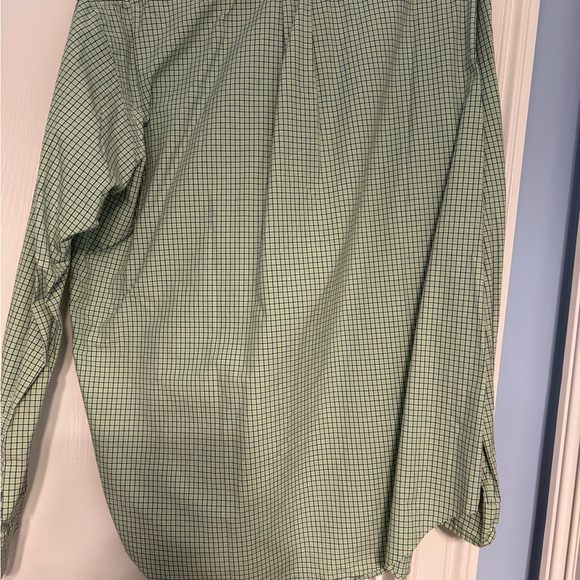*BOGO* Eligible- Polo by Ralph Lauren Men's Green Checkered Shirt - Picture 5 of 5
